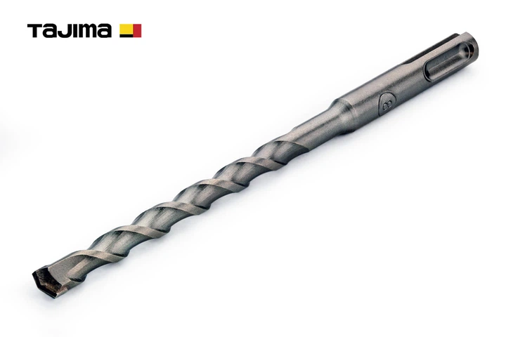 Бур TAJIMA SDS-plus Pro+ 6x160 мм вольфрам-кобальтова напайка - Фото 1 Бур TAJIMA SDS-plus Pro+ 6x160 мм вольфрам-кобальтова напайка - изображение 1