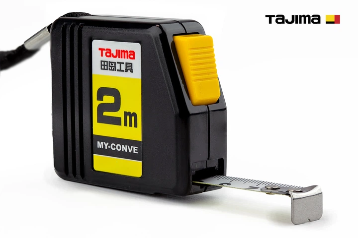 Рулетка будівельна TAJIMA MY-CONVE MY-20 2 м 13 мм - изображение 2
