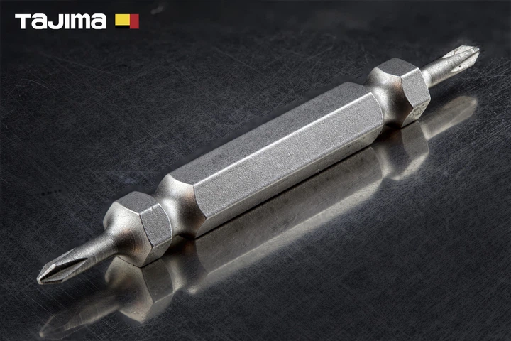 Біта хрестова TAJIMA PH0 двостороння магнітна 65 мм (1303-2178) - Фото 1 Біта хрестова TAJIMA PH0 двостороння магнітна 65 мм (1303-2178) - изображение 1