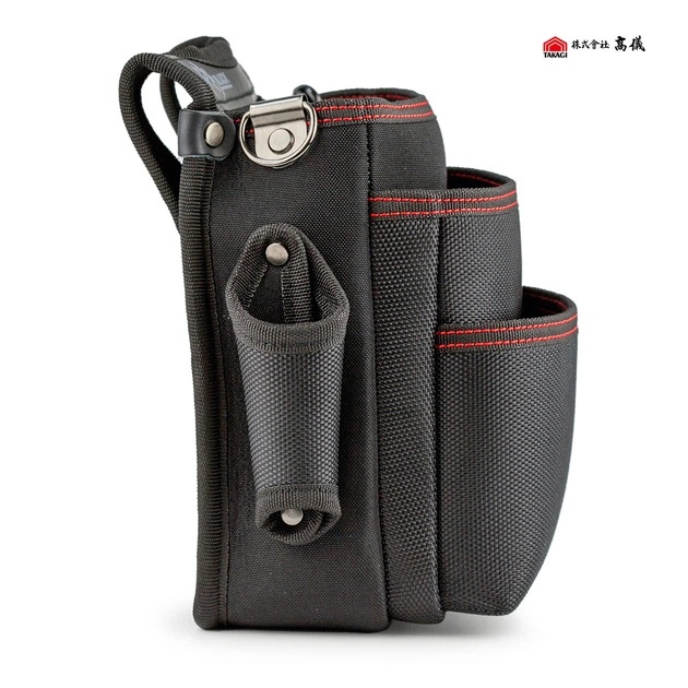 Поясна сумка Takagi Samurai Black SRB-03 чорна 5 кишень - Фото 2 Поясна сумка Takagi Samurai Black SRB-03 чорна 5 кишень - изображение 2