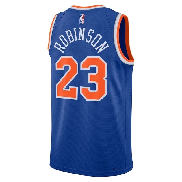 Майка New York Knicks Mitchell Robinson 2025/26 Swingman 56 (XXL-XXXL) Синя - Фото 2 Майка New York Knicks Mitchell Robinson 2025/26 Swingman 56 (XXL-XXXL) Синя - изображение 2