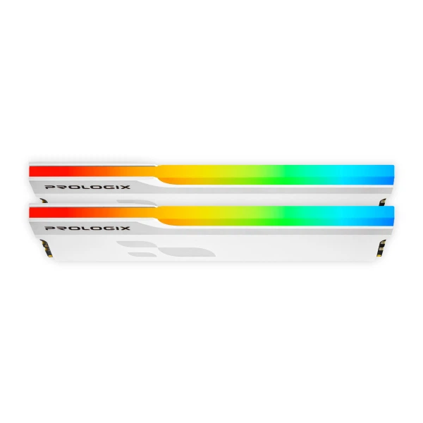 Модуль памяти ddr4 2x16GB/3600 Prologix Onyx White rgb (pro32gb3600ywr4k) - Фото 3 Модуль памяти ddr4 2x16GB/3600 Prologix Onyx White rgb (pro32gb3600ywr4k) - изображение 3