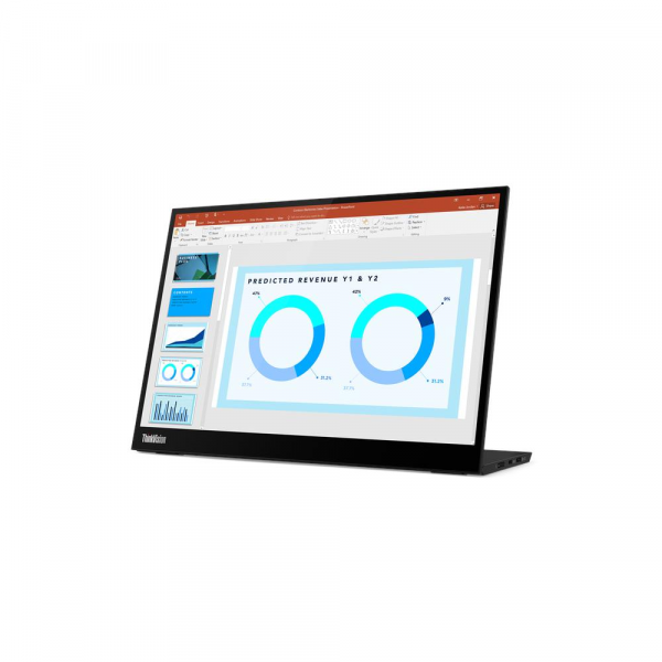 LENOVO 14" 16:10 портативний ips рк монітор, 2240х1400, 6 мс, 2xUSB c (pd до 65 Вт) M14d - Фото 8 LENOVO 14" 16:10 портативний ips рк монітор, 2240х1400, 6 мс, 2xUSB c (pd до 65 Вт) M14d - изображение 8