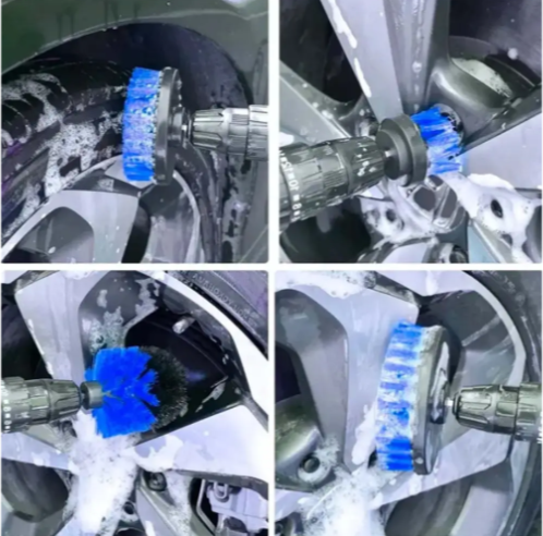 Набір Clean&Clear для детейлінгу авто 22 предмети для миття та полірування (P-433) - зображення 10