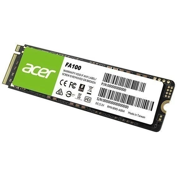 Накопитель SSD Acer FA100 256 ГБ M.2 2280 PCIe для ноутбука и ПК (BL.9BWWA.118) - изображение 3