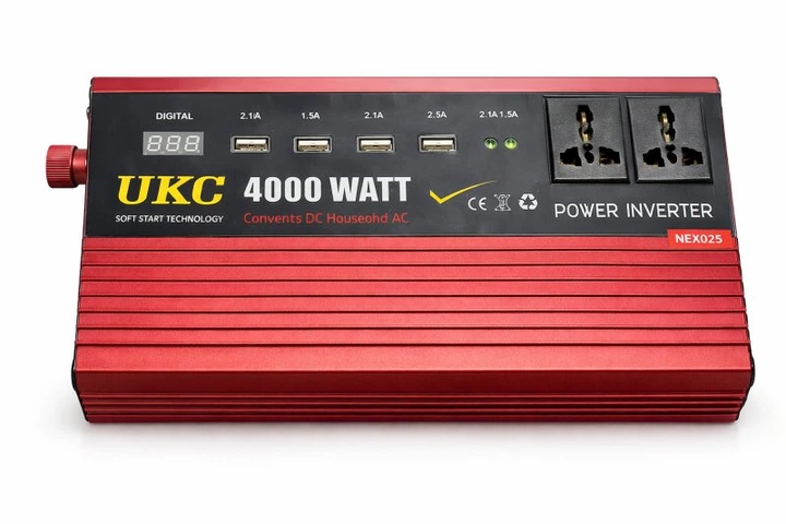Преобразователь напряжения Power Inverter 4000W c 12V на 220 - изображение 3