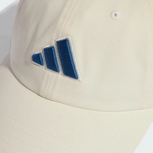 Кепка Adidas DAD CAP BIG LOG Белый 54-55 см (KE8267 54-55) - изображение 3