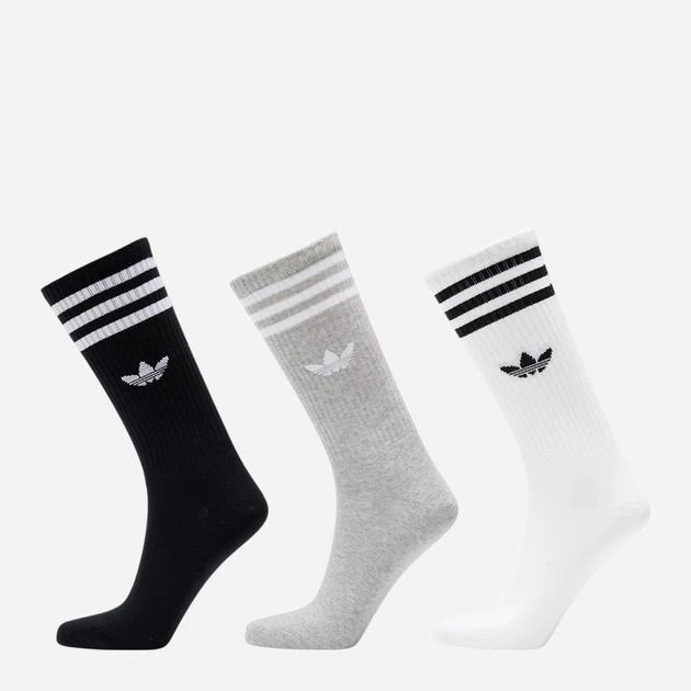 Носки Adidas HIGH CREW SOCK белый, серый, черный Уни XL (46-48) IU2653 46-48 - Фото 2 Носки Adidas HIGH CREW SOCK белый, серый, черный Уни XL (46-48) IU2653 46-48 - изображение 2