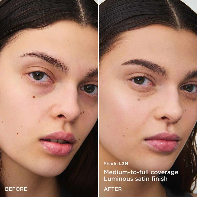 Омолоджуючий та освітлюючий тональний крем Clarins Double Serum Foundation L3N - Фото 2 Омолоджуючий та освітлюючий тональний крем Clarins Double Serum Foundation L3N - зображення 2