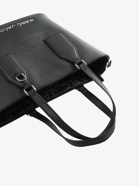 Сумка кросс-боди женская Marc Jacobs Trademarc 2.0 Small Tote Bag 'Black' (4F5HTT001H02-001) - Фото 3 Сумка кросс-боди женская Marc Jacobs Trademarc 2.0 Small Tote Bag 'Black' (4F5HTT001H02-001) - изображение 3