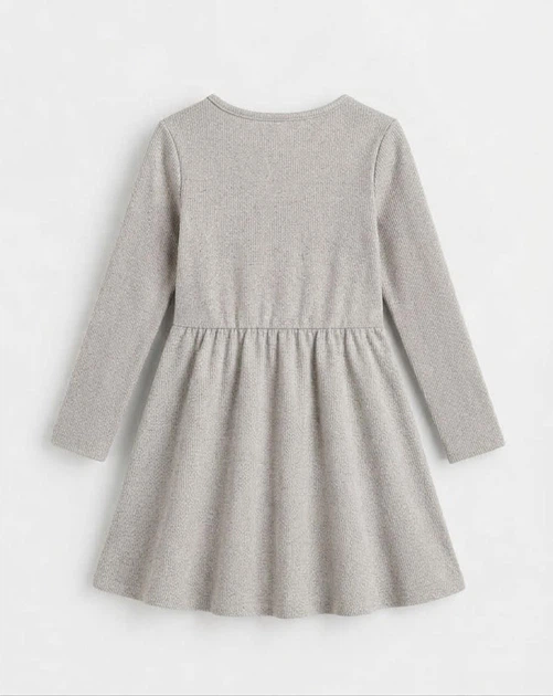 Дитяча сукня для дівчинки Vero Moda 122-128 см Бежевий (250313037) - Фото 2 Дитяча сукня для дівчинки Vero Moda 122-128 см Бежевий (250313037) - зображення 2
