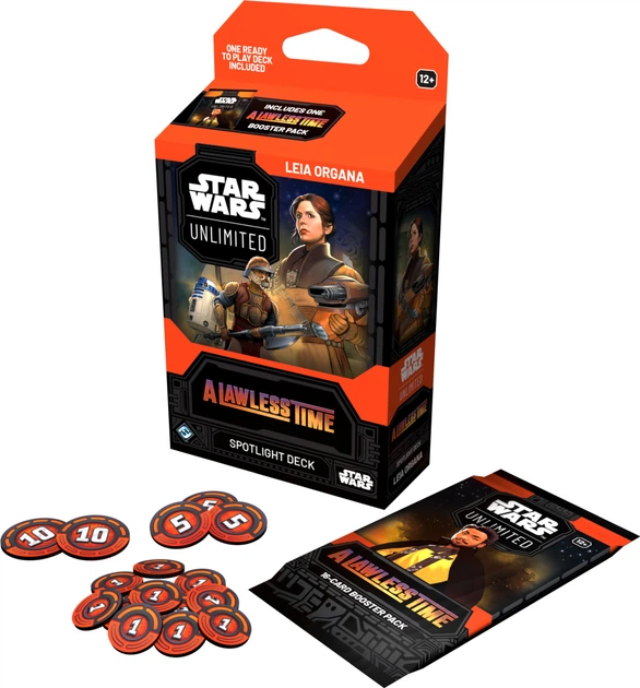 Набір карт Star Wars: Unlimited - A Lawless Time - Spotlight Deck Display (841333133702) - зображення 3