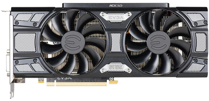Відеокарта GeForce GTX 1070 Ti 8GB EVGA SC Gaming ACX 3.0 (08G-P4-5671-KR) Б/В - Фото 2 Відеокарта GeForce GTX 1070 Ti 8GB EVGA SC Gaming ACX 3.0 (08G-P4-5671-KR) Б/В - изображение 2