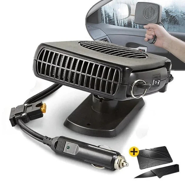 Автомобильный обогреватель-вентилятор Auto Heater Fan 12V - Фото 2 Автомобильный обогреватель-вентилятор Auto Heater Fan 12V - изображение 2