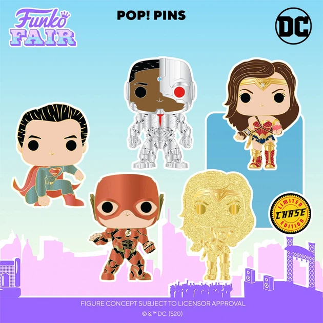 Пін Funko Pop серії «DC Comics» – Супермен - Фото 4 Пін Funko Pop серії «DC Comics» – Супермен - зображення 4