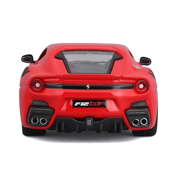 Коллекционная автомодель Bburago Ferrari F12tdf 1:32 металлическая красная 18-43067 - Фото 7 Коллекционная автомодель Bburago Ferrari F12tdf 1:32 металлическая красная 18-43067 - изображение 7