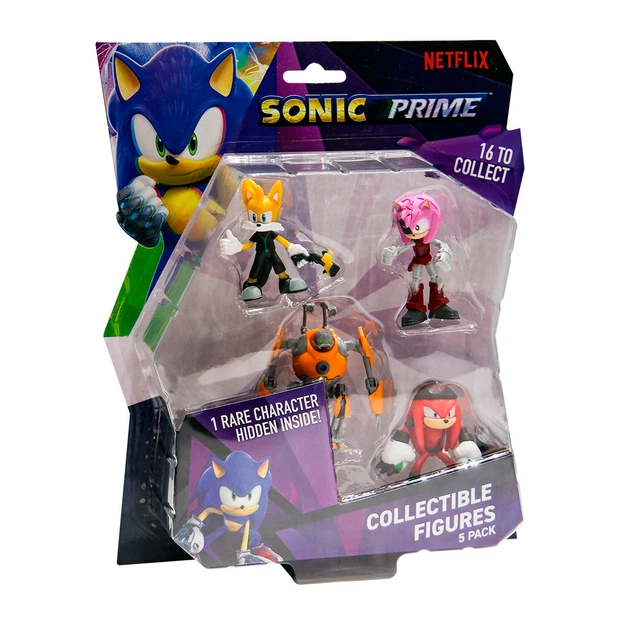 Набор игровых фигурок Sonic Prime – Приключения Тэйзла - Фото 1 Набор игровых фигурок Sonic Prime – Приключения Тэйзла - изображение 1