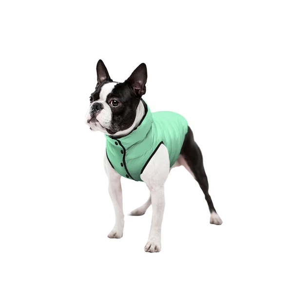 Курточка для собак WAUDOG Clothes Lumi, світлонакопичувальна, S35, А 32-35 см, В 47-50 см, С 30-33 см - зображення 3