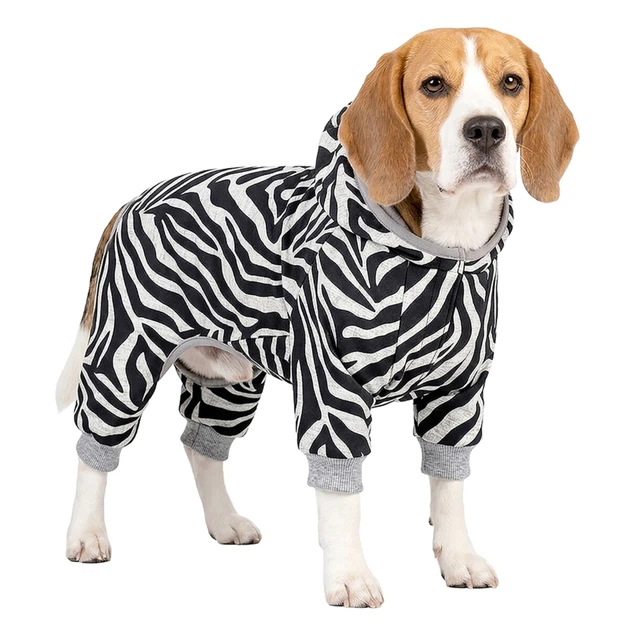 Комбінезон для собак WAUDOG Clothes малюнок "Зебра", софтшелл, XS22, B 25-29 см, С 16-19 см - Фото 3 Комбінезон для собак WAUDOG Clothes малюнок "Зебра", софтшелл, XS22, B 25-29 см, С 16-19 см - зображення 3