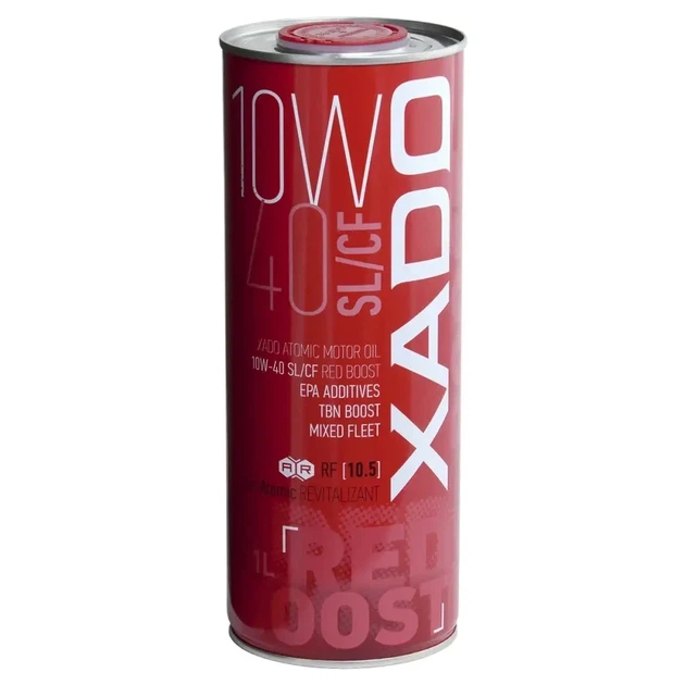 Олива моторна XADO Atomic Oil 10W-40 SL/CF Red Boost 1 л - зображення 3