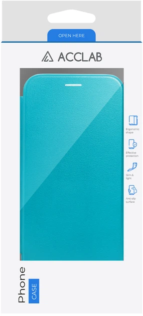 Чехол-книжка для смартфона Samsung Galaxy A27 ACCLAB Elegance Light Blue (1283126642395) - Фото 5 Чехол-книжка для смартфона Samsung Galaxy A27 ACCLAB Elegance Light Blue (1283126642395) - изображение 5