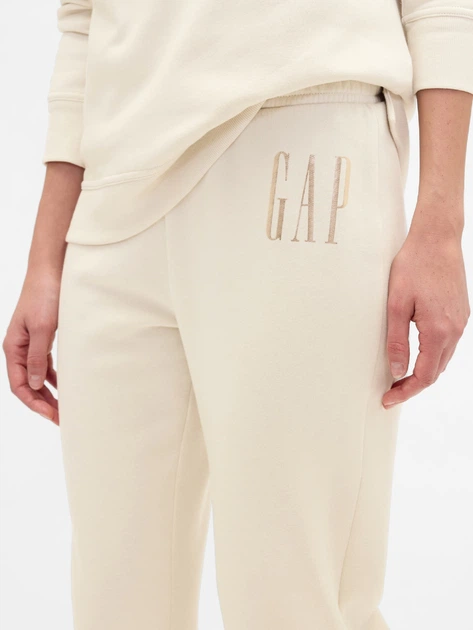 Спортивный костюм женский на флисе GAP 692857647 S Молочный (1162448614) - изображение 7