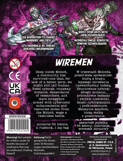 Dodatek do gry planszowej Portal Games Neuroshima Hex: Druciarze (edycja międzynarodowa) (5905794221004) - obraz 20