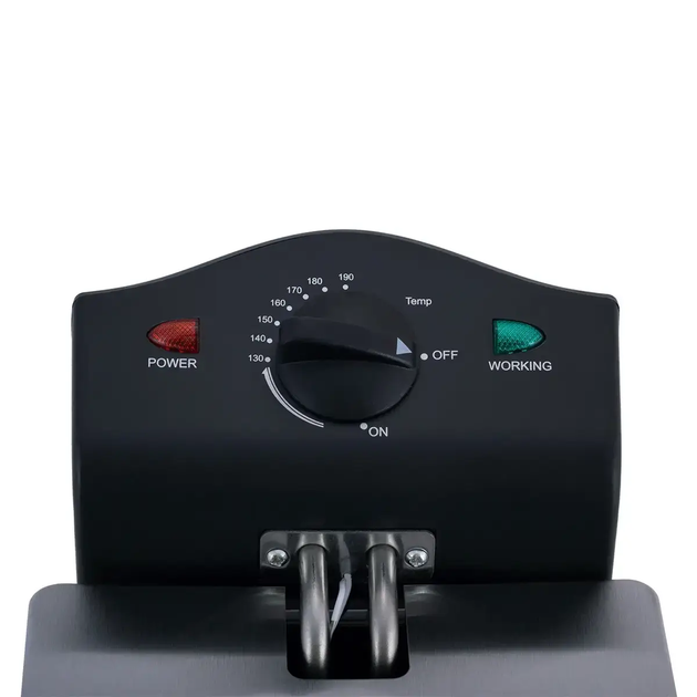 Фритюрница Kamille KM-6813 3 л 2000 Вт из нержавейки с термостатом и Cool Zone - изображение 4