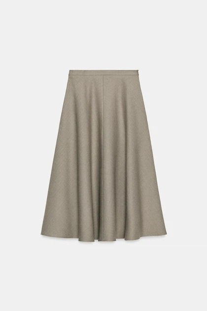 Спідниця міді Zara 2545/250 XL - зображення 4