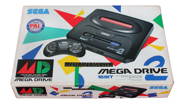 Консоль Sega Mega Drive 2 Asia PAL Black + Документація + Коробка Б/У - зображення 7