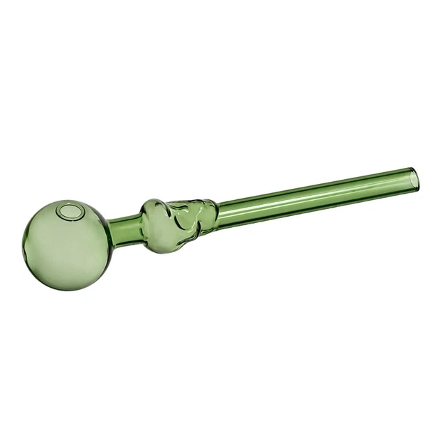 Стеклянная Трубка Колба Для Масел Oil Burner Pipe Skull Green - Фото 3 Стеклянная Трубка Колба Для Масел Oil Burner Pipe Skull Green - изображение 3
