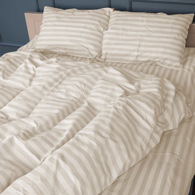 Простынь Бязь 17-0604 Stripe Yellow 150*220 - изображение 2
