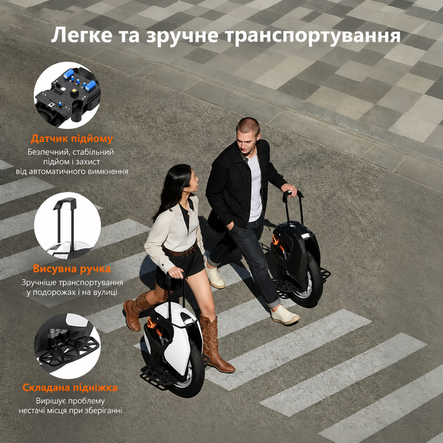 Моноколесо KingSong 2200 Вт Черное (KS-S18 PRO+) - изображение 15