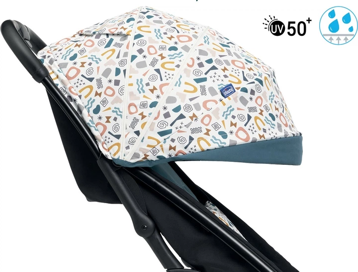 Wózek spacerowy Chicco Glee Morski z wzorem (8058664173600) - obraz 4