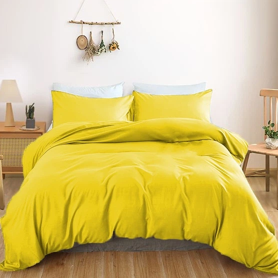 Простынь Satin Light Pro 10-002 Yellow 150*220 - изображение 4