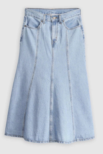 Спідниця Levi's W24 Блакитний (157482) - Фото 2 Спідниця Levi's W24 Блакитний (157482) - зображення 2