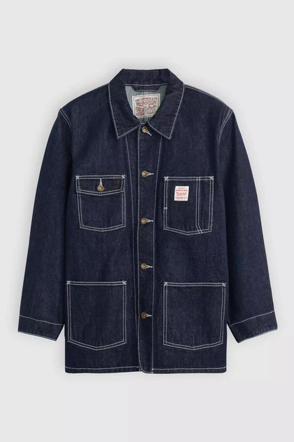 Мужская джинсовая куртка Levi's 48(M) Синий (157575) - изображение 6