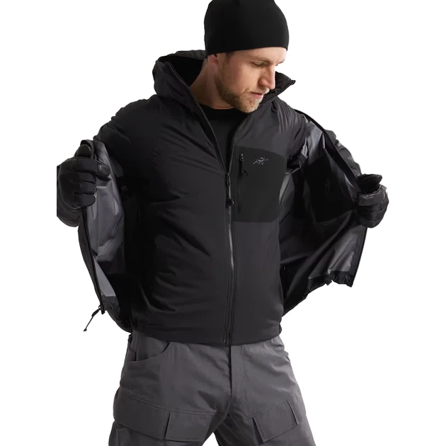Куртка Arc’teryx Atom Hoody LT (Gen2.1) XS Black - изображение 8