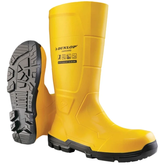 Сапоги Dunlop JobGUARD SRC S5 Full Safety 47 yellow - изображение 5
