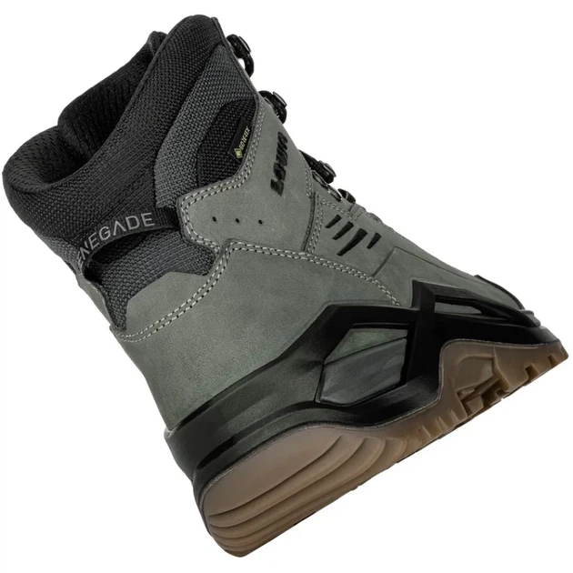 Черевики Lowa Renegade Evo GTX MID 45 Dark grey-black - Фото 4 Черевики Lowa Renegade Evo GTX MID 45 Dark grey-black - зображення 4