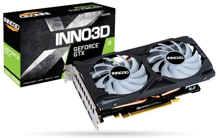 Відеокарта INNO3D GeForce GTX 1660 SUPER Twin X2 6GB GDDR6 - зображення 2