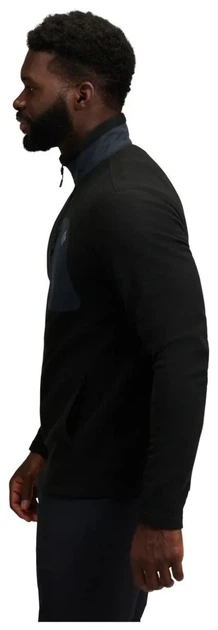 Кофта флісова чоловіча Black Diamond M RiftFZ Fleece Jacket, Black/Black (S) - изображение 5