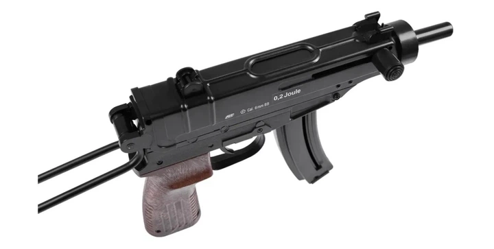 Пістолет-кулемет страйкбольний ASG CZ Scorpion Vz61 6 мм BLK - зображення 4