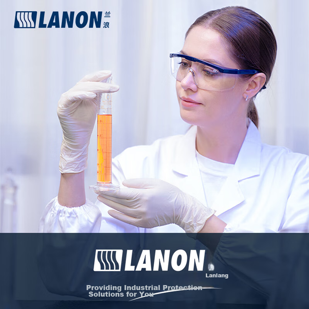 Одноразові латексні рукавички LANON, потовщені, для лабораторних та ротових обстежень, 100 штук, імпортний латекс LD11, розмір S - зображення 13