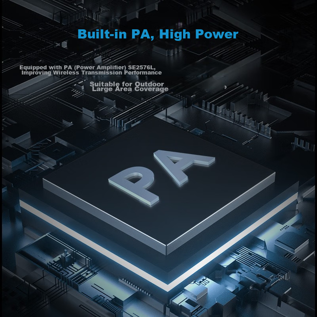 COMFAST CF-EW71 — мощная беспроводная точка доступа для наружного использования, обеспечивающая всенаправленное покрытие Wi-Fi, для проектов по обеспечению покрытия Wi-Fi в живописных районах и школах. - изображение 6