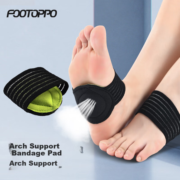 Стельки FOOTOPPO для поддержки свода стопы, подушечки для плоскостопия, спортивные поддерживающие стельки, утолщенные подушечки для стопы. - Фото 4 Стельки FOOTOPPO для поддержки свода стопы, подушечки для плоскостопия, спортивные поддерживающие стельки, утолщенные подушечки для стопы. - изображение 4