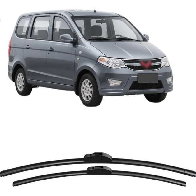 Склоочисники Aoye, підходять для моделей Wuling Hongguang 2009-2017/2019-2025 Hongguang V Boneless, 1 пара, 22+16 дюймів - Фото 3 Склоочисники Aoye, підходять для моделей Wuling Hongguang 2009-2017/2019-2025 Hongguang V Boneless, 1 пара, 22+16 дюймів - зображення 3