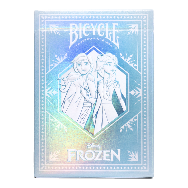 Игральные карты BICYCLE, модные игральные карты Disney, колода Frozen 1. - изображение 4