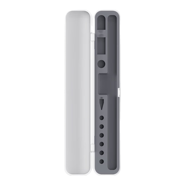 Чехол Aolang, совместимый с Apple Pencil Pro, для емкостного стилуса Apple iPad 1/2/Pro с мягким силиконовым внутренним лотком и полным покрытием, версия 2024, защитный чехол для хранения сенсорного пера, серый. - Фото 4 Чехол Aolang, совместимый с Apple Pencil Pro, для емкостного стилуса Apple iPad 1/2/Pro с мягким силиконовым внутренним лотком и полным покрытием, версия 2024, защитный чехол для хранения сенсорного пера, серый. - изображение 4