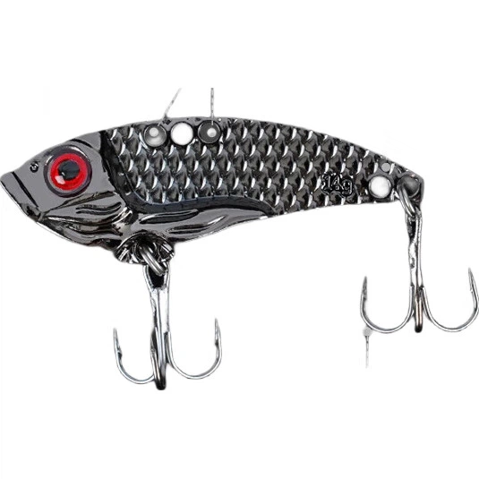 Штучна приманка Erciyuan Lure Fishing Spoon VIB Full Water Column Search для використання в прісній та солоній воді, 14 г - зображення 2